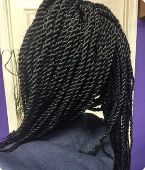 Senegalese twists by Akwaba Hair Braiding
